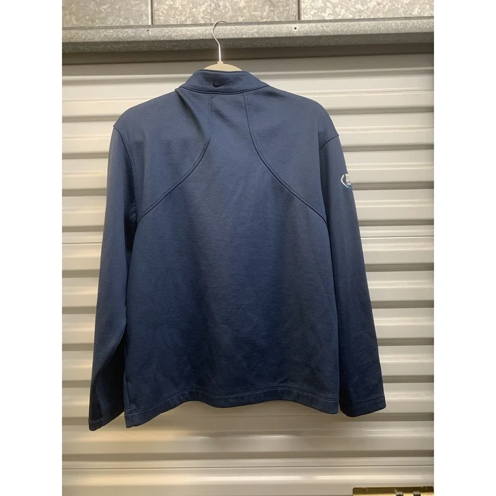 Nike Golf 1/4 Zip Mens Pullover Sweater Blue Med - Read